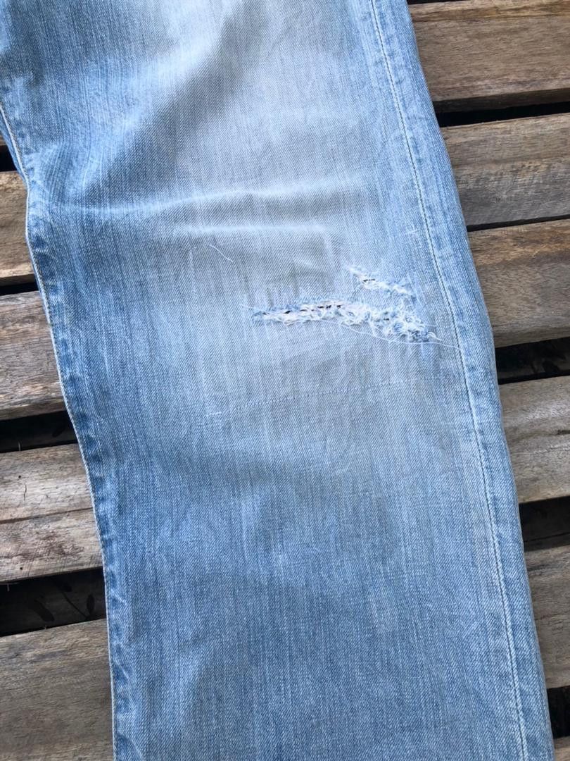 Levi's × Vintage Vintage 90s Levi's 501 Denim Jeans Distressed Size US 36 / EU 52 - 9 Thumbnail