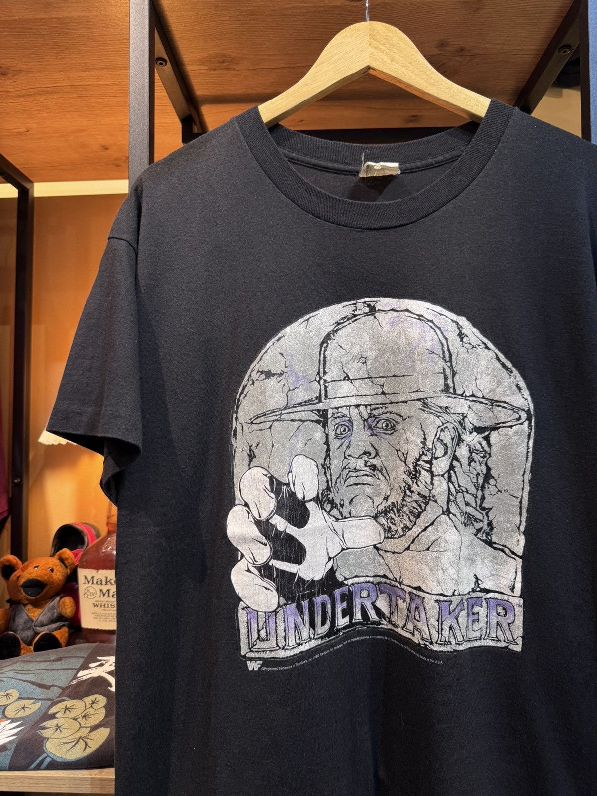 Other WWF The Undertaker 1992 Vintage T-shirt Size US XL / EU 56 / 4 - 1 Thumbnail