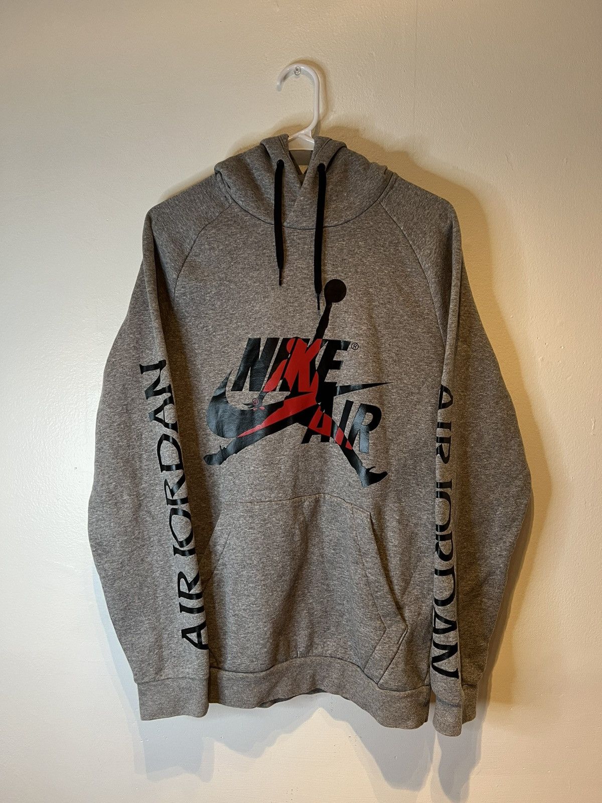 Jordan Brand Nike Air Jordan Jumpman Men's Sweatshirt Size Small Gray Size US S / EU 44-46 / 1 - 1 Thumbnail