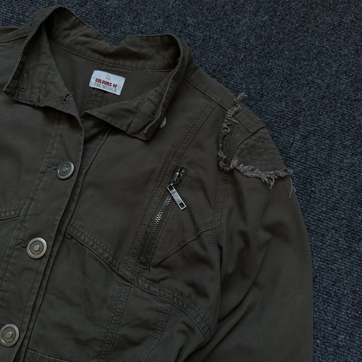 If Six Was Nine VTG Women’s Japanese Style Jacket Colours Of The World Size XL / US 12-14 / IT 48-50 - 7 Thumbnail