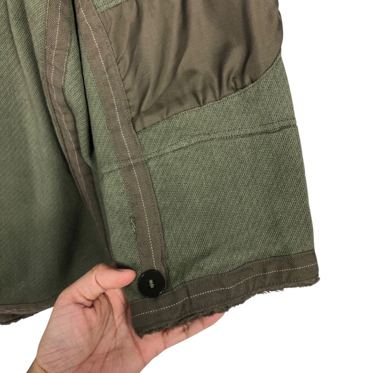 Vintage True Vintage 40s Blanket Military Jacket Germany WWII Striwa Size US M / EU 48-50 / 2 - 17 Thumbnail