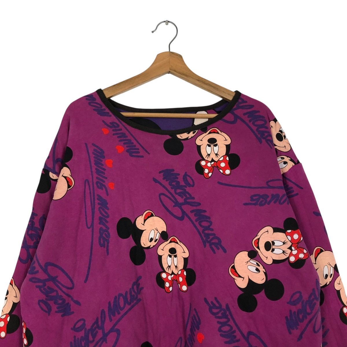 Mickey Mouse 🔥VINTAGE SWEATSHIRT DISNEY MICKEY MOUSE FULL PRINT RARE Size US M / EU 48-50 / 2 - 5 Thumbnail