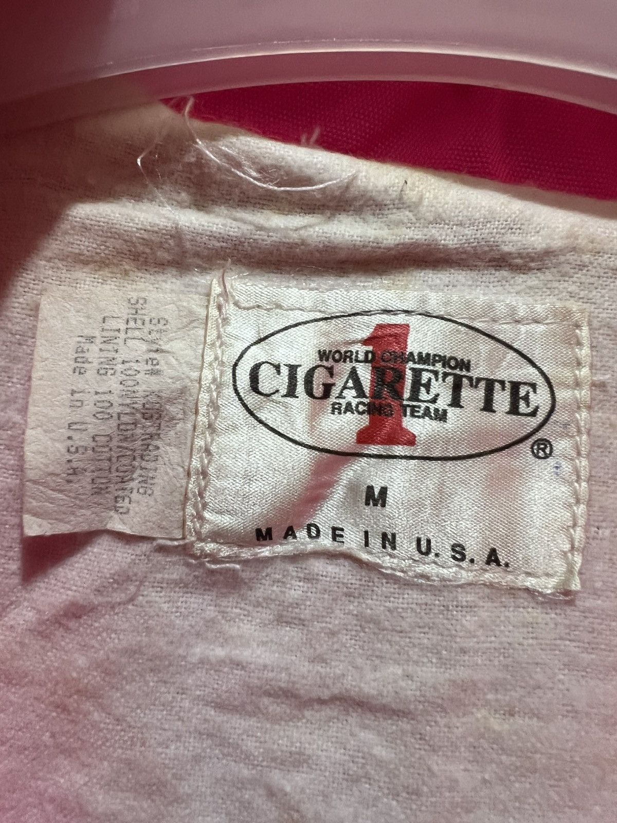 Marlboro Vintage 80s World Champions Cigarettes Racing Team Jacket Size US XL / EU 56 / 4 - 7 Thumbnail