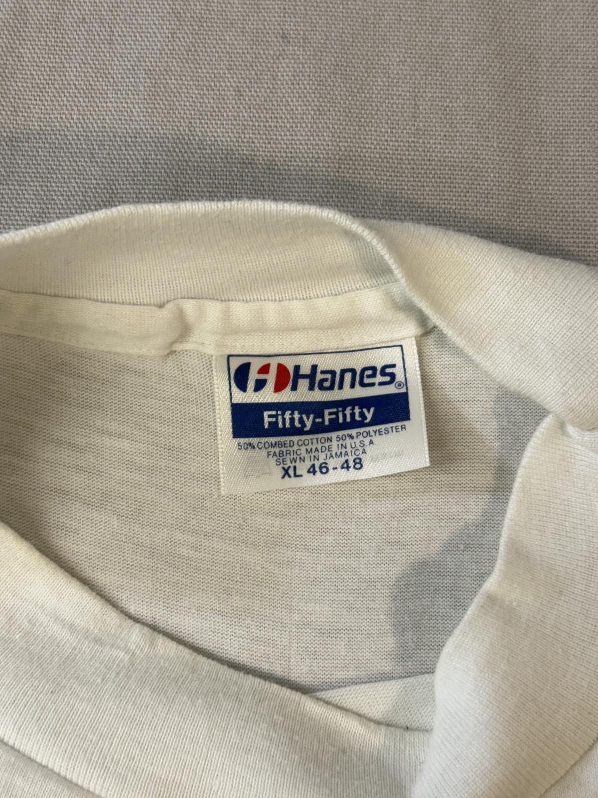 Hanes VTG Jacki Sorensens Aerobic Workout T-shirt JSAW Autographed Size US XL / EU 56 / 4 - 3 Thumbnail