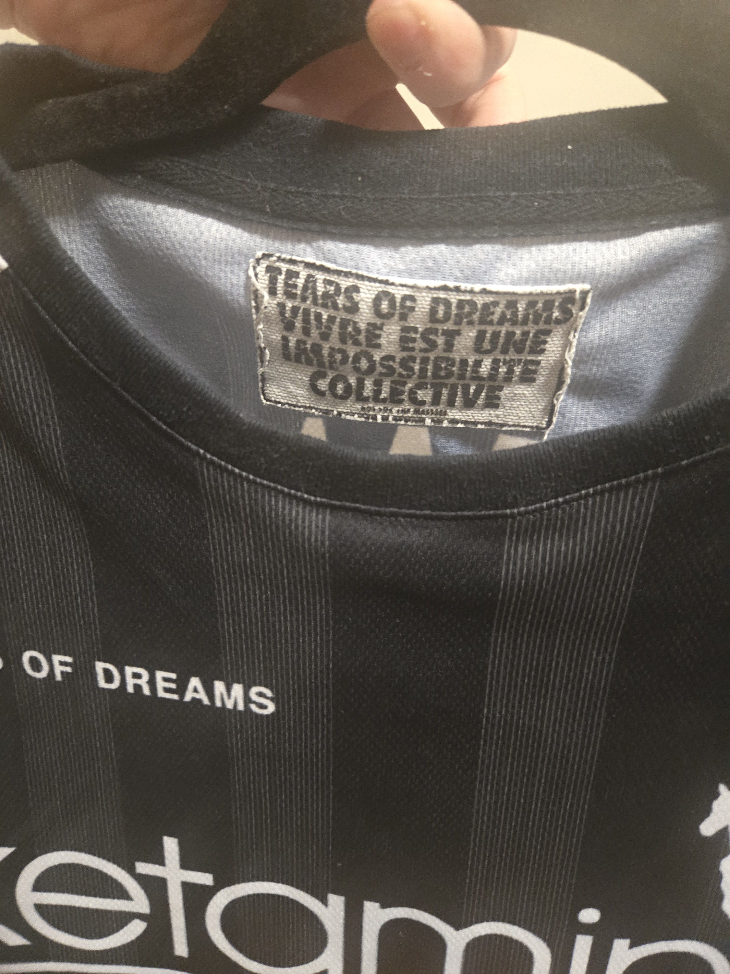 TEARS OF DREAMS Tears of Dreams Ketamine Antidepressant "Dreamer" Jersey Size US M / EU 48-50 / 2 - 3 Thumbnail