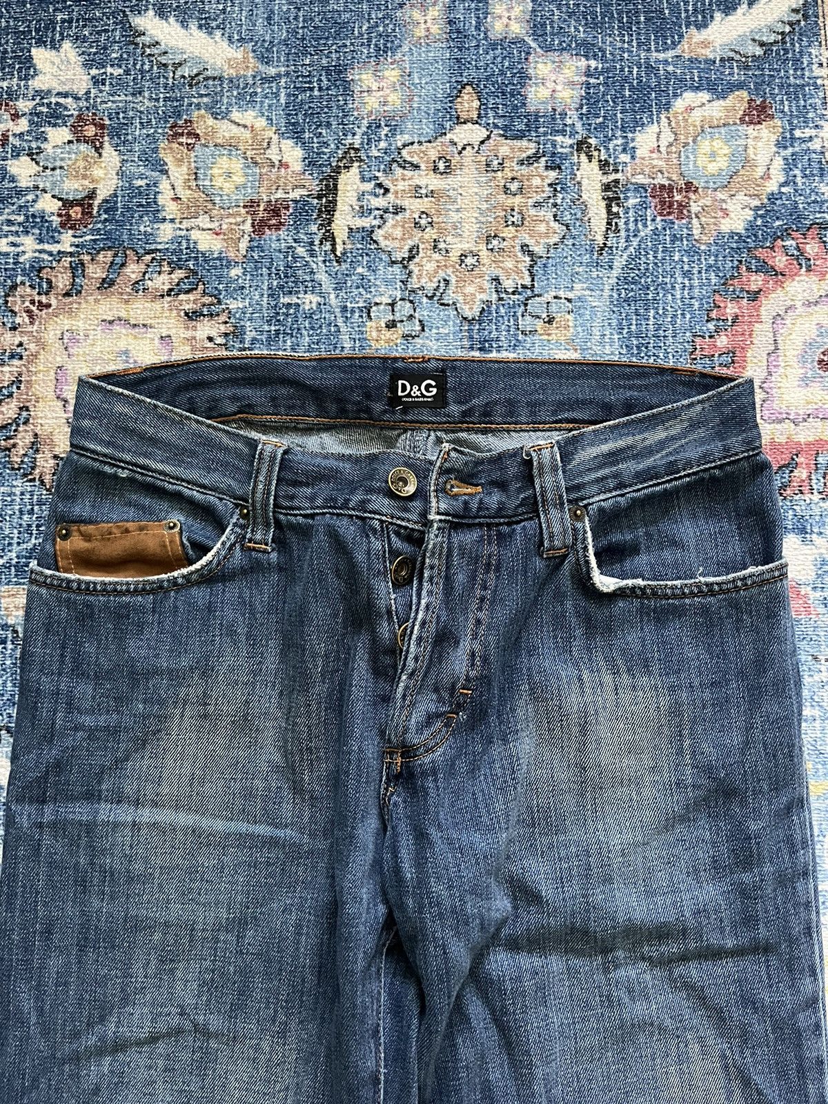 Dolce & Gabbana Dolce & Gabbana Carpenter Denim Size US 29 - 2 Thumbnail