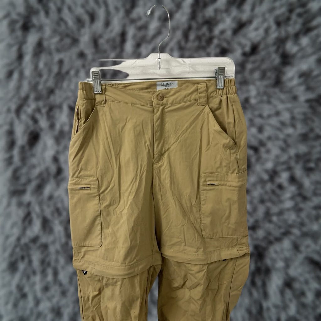 Vintage VINTAGE? No — LL Bean Cresta Hiking Pants Mens XS Tan Convertible Cargo Zip Off Shorts? Size US 27 - 1 Thumbnail