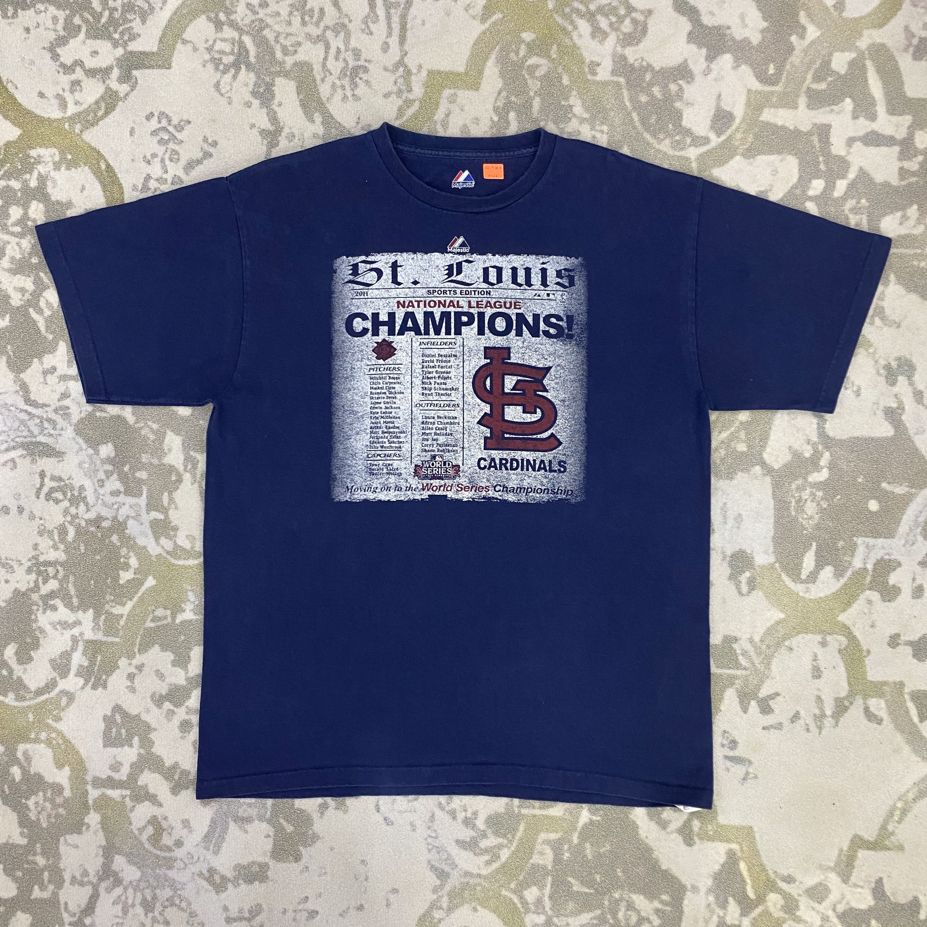 Majestic ST. Louis National League Champions MLB Shirt - K023 Size US L / EU 52-54 / 3 - 1 Thumbnail