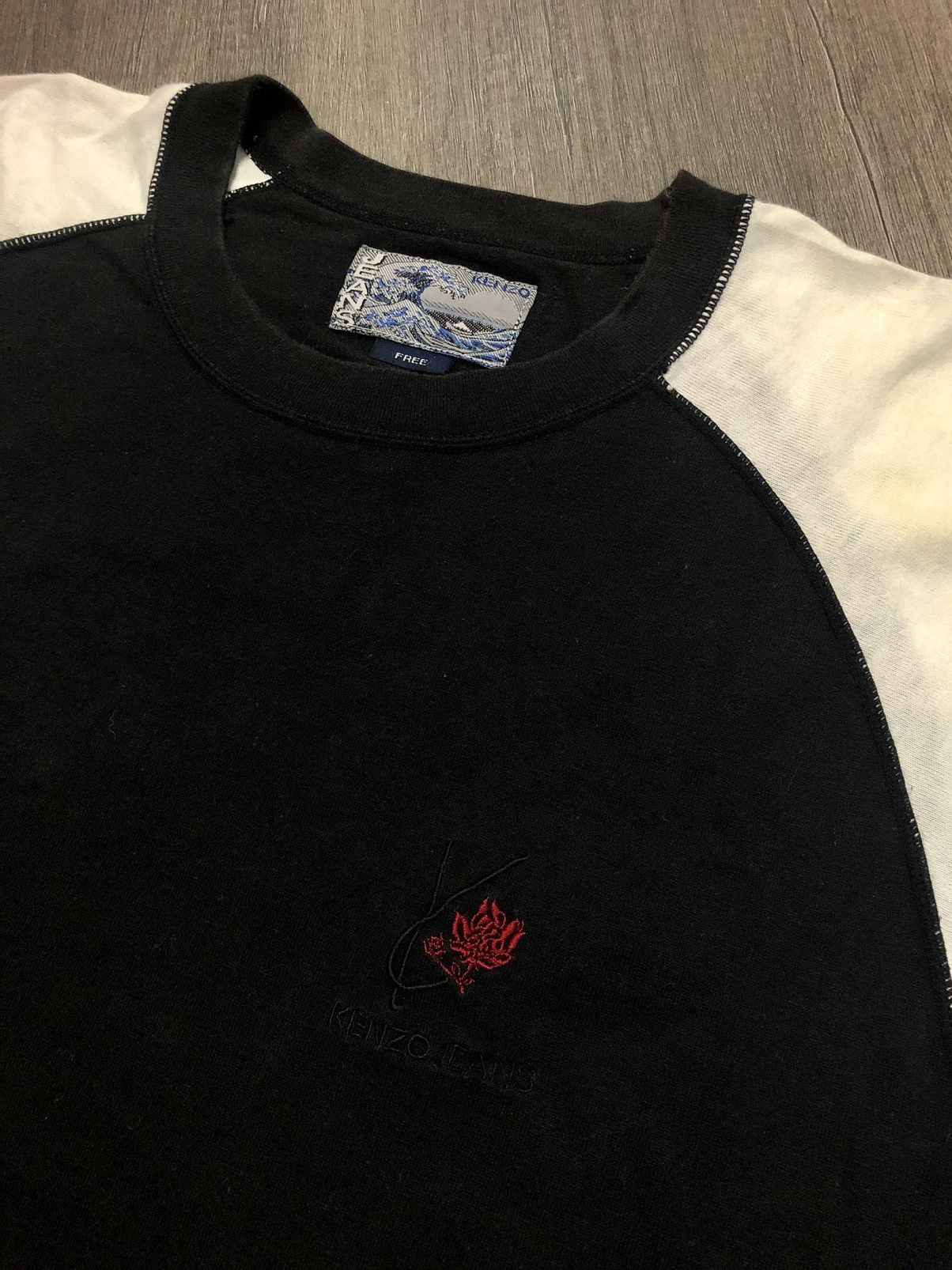 Designer × Japanese Brand × Kenzo Vintage Kenzo Jeans Tee Shirt Size US M / EU 48-50 / 2 - 10 Thumbnail