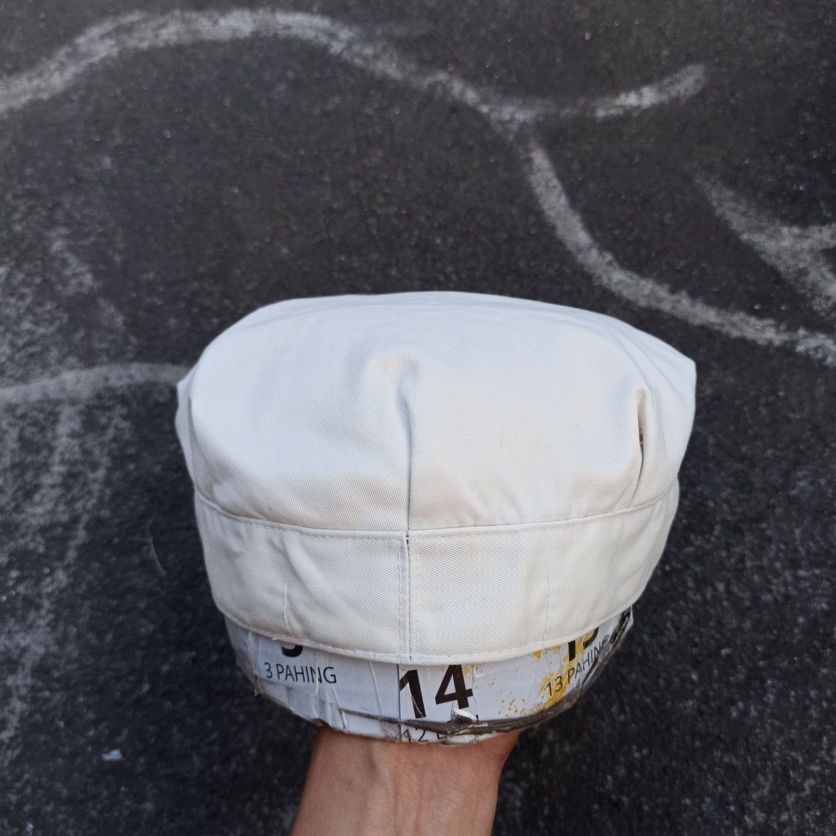 Japanese Brand Vintage Iniitial p conductor hat Size ONE SIZE - 4 Thumbnail