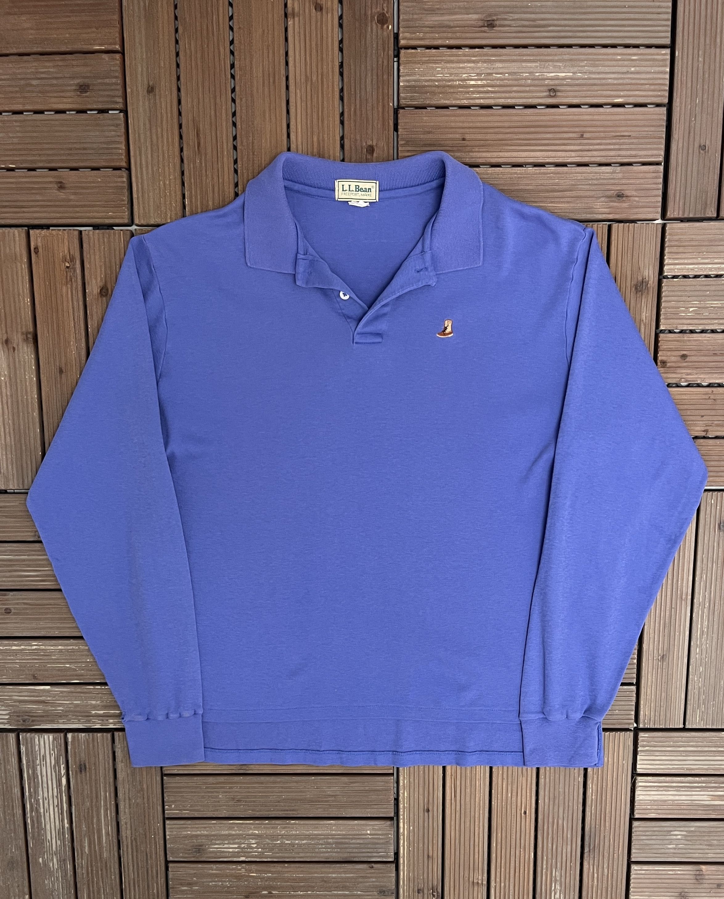L.L. Bean × Vintage LL Bean Embroidered Vintage Quarter Button Sweater Size US XL / EU 56 / 4 - 1 Thumbnail