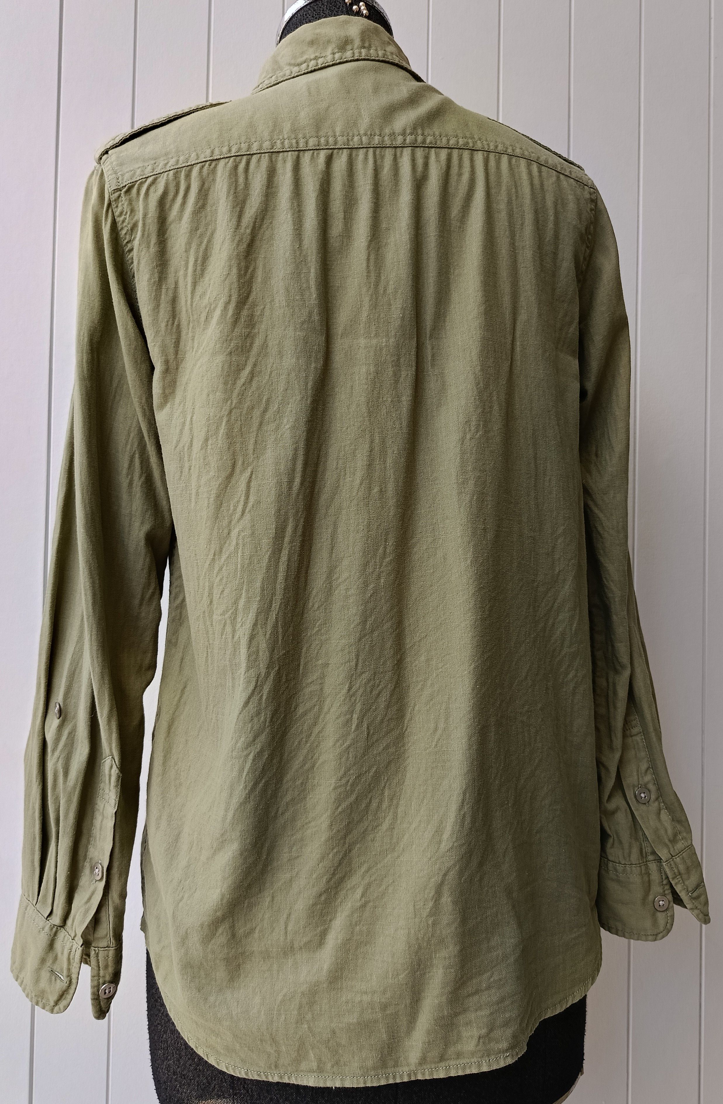 BEAUTY&YOUTH × United Arrows BEAUTY & YOUTH UNITED ARROWS Japan military ladies shirt S Size S / US 4 / IT 40 - 6 Thumbnail