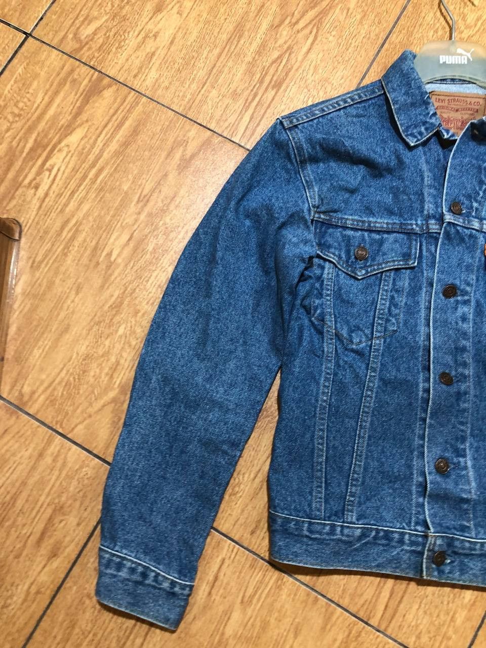 Levi's Vintage Levi's Denim Blue Jean Trucker Jacket Size XS / US 0-2 / IT 36-38 - 12 Thumbnail