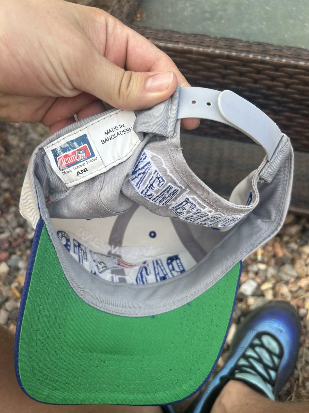 NFL × Vintage Vintage New England Patriots Team NFL SnapBack Hat Size ONE SIZE - 3 Thumbnail
