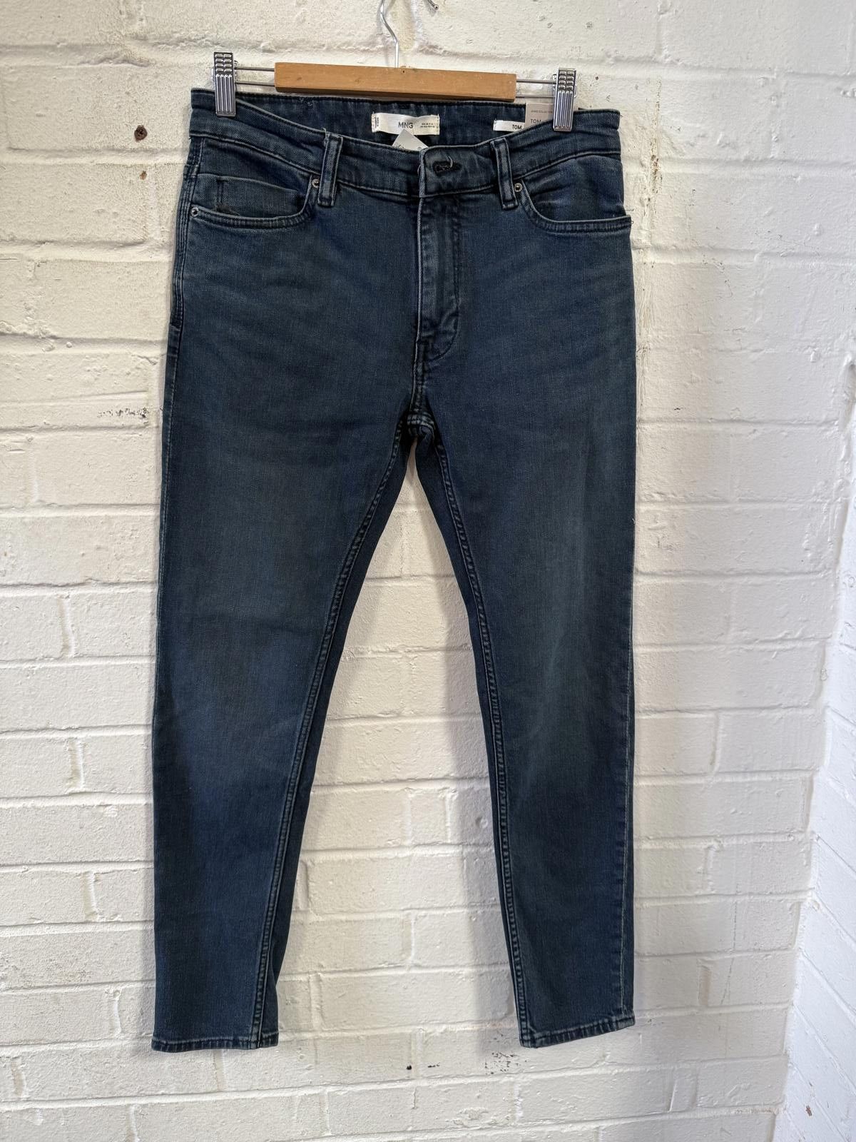 Designer MNG Men's Slim Fit Jeans - Size 38 Size US 36 / EU 52 - 2 Thumbnail