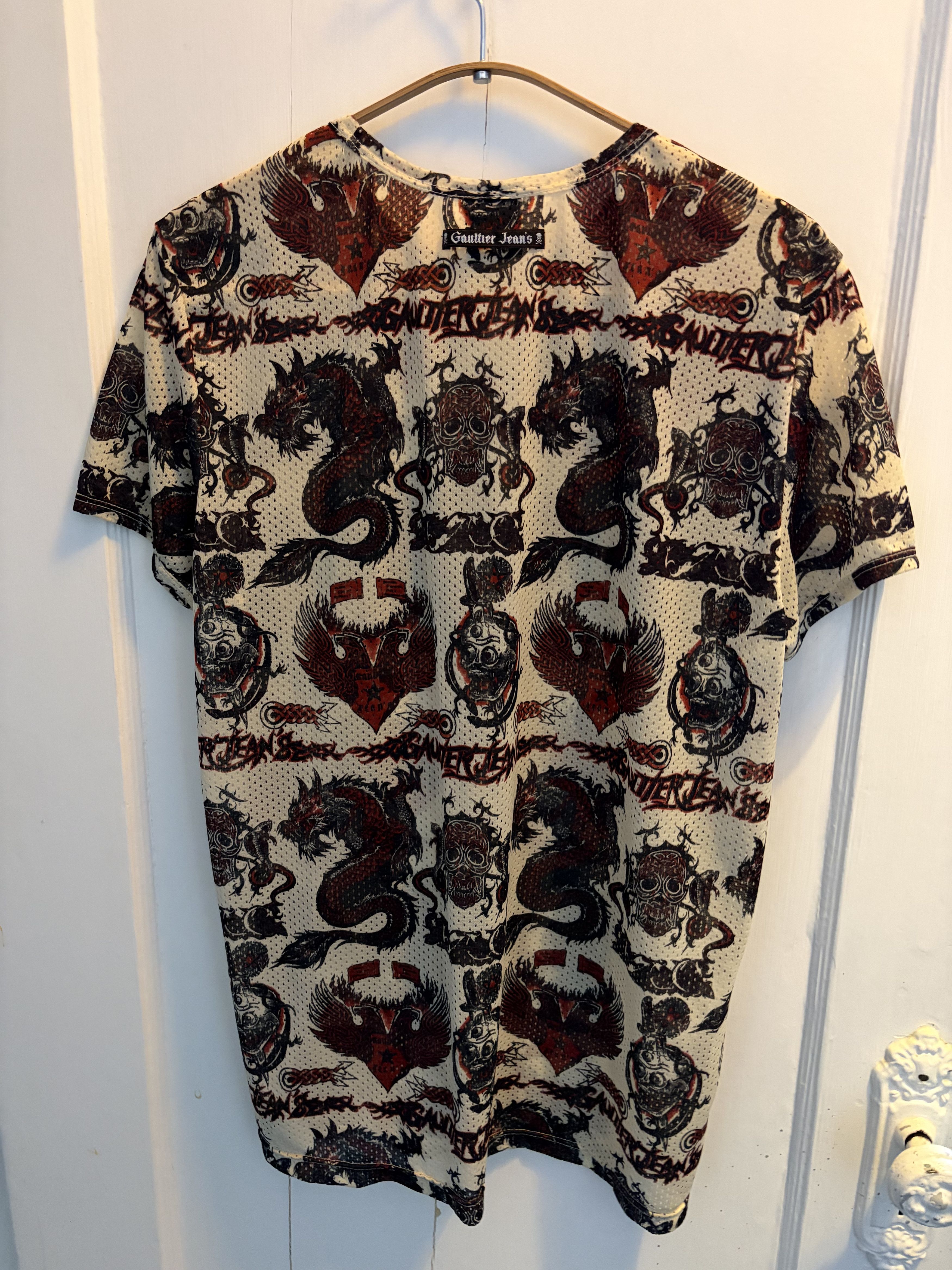 Jean Paul Gaultier Jean Paul Gauthier mesh shirt Size US S / EU 44-46 / 1 - 5 Thumbnail