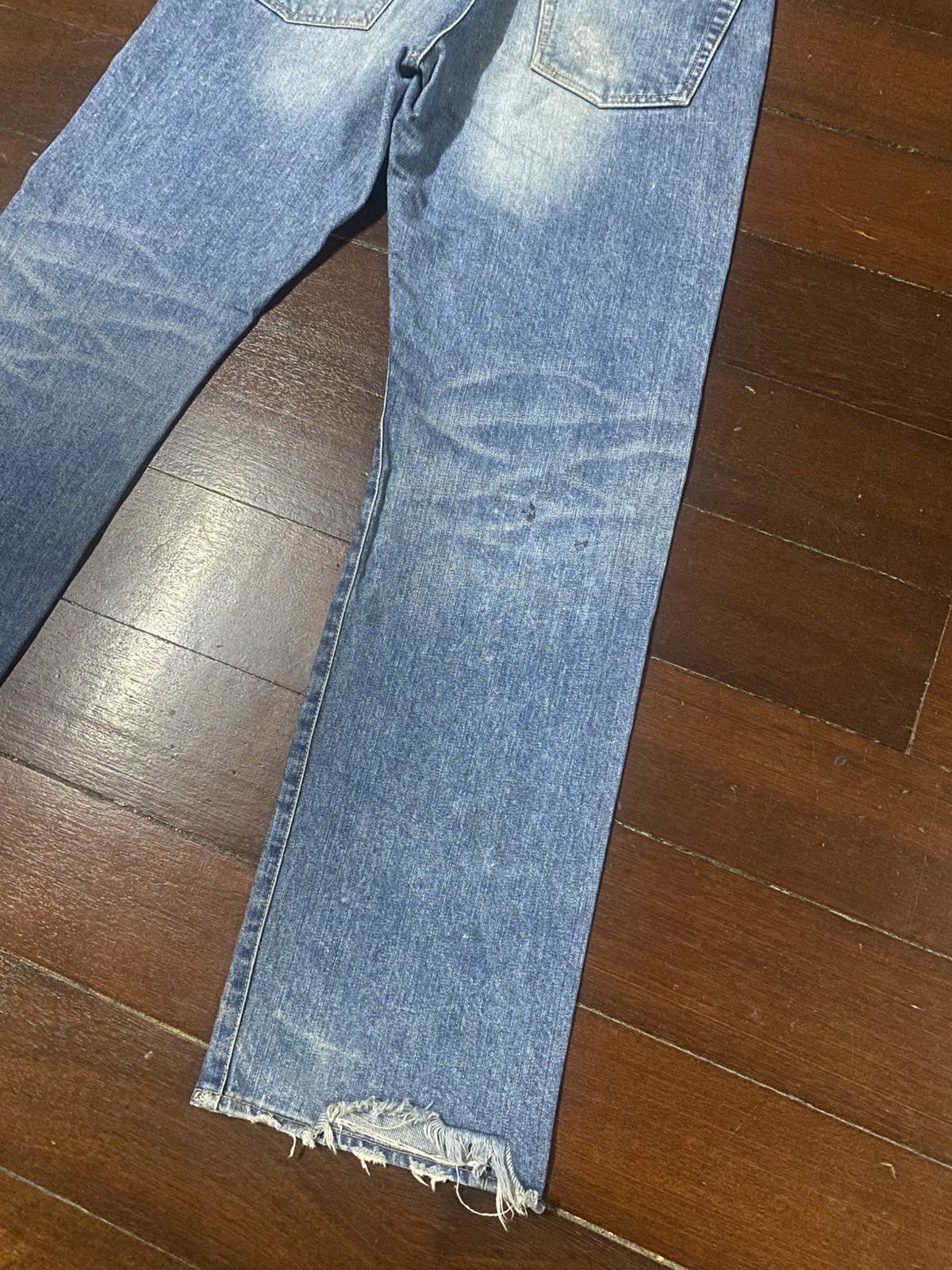 Takeo Kikuchi Rare Vintage design Takeo Kikuchi jeans distressed boro Size US 34 / EU 50 - 13 Thumbnail