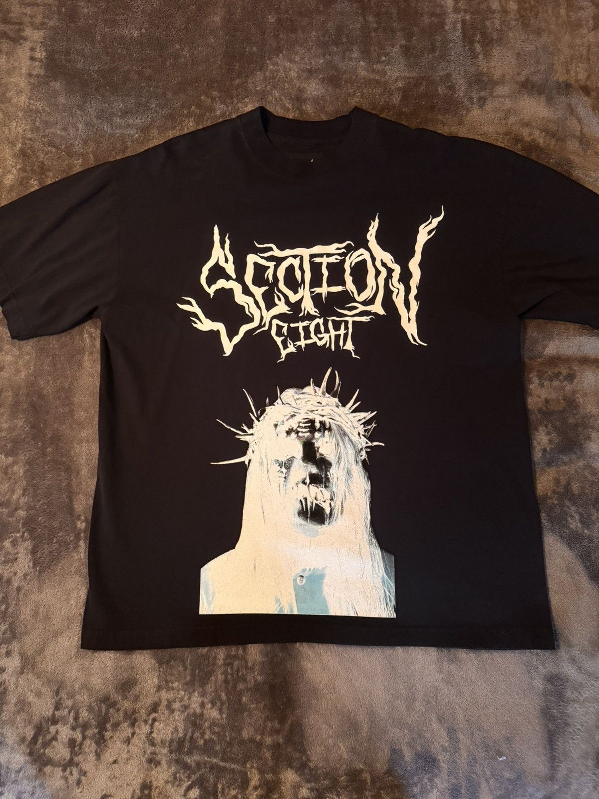 Section 8 Section 8 Joey Jordison Crown of Thorns Tee Size US L / EU 52-54 / 3 - 1 Thumbnail