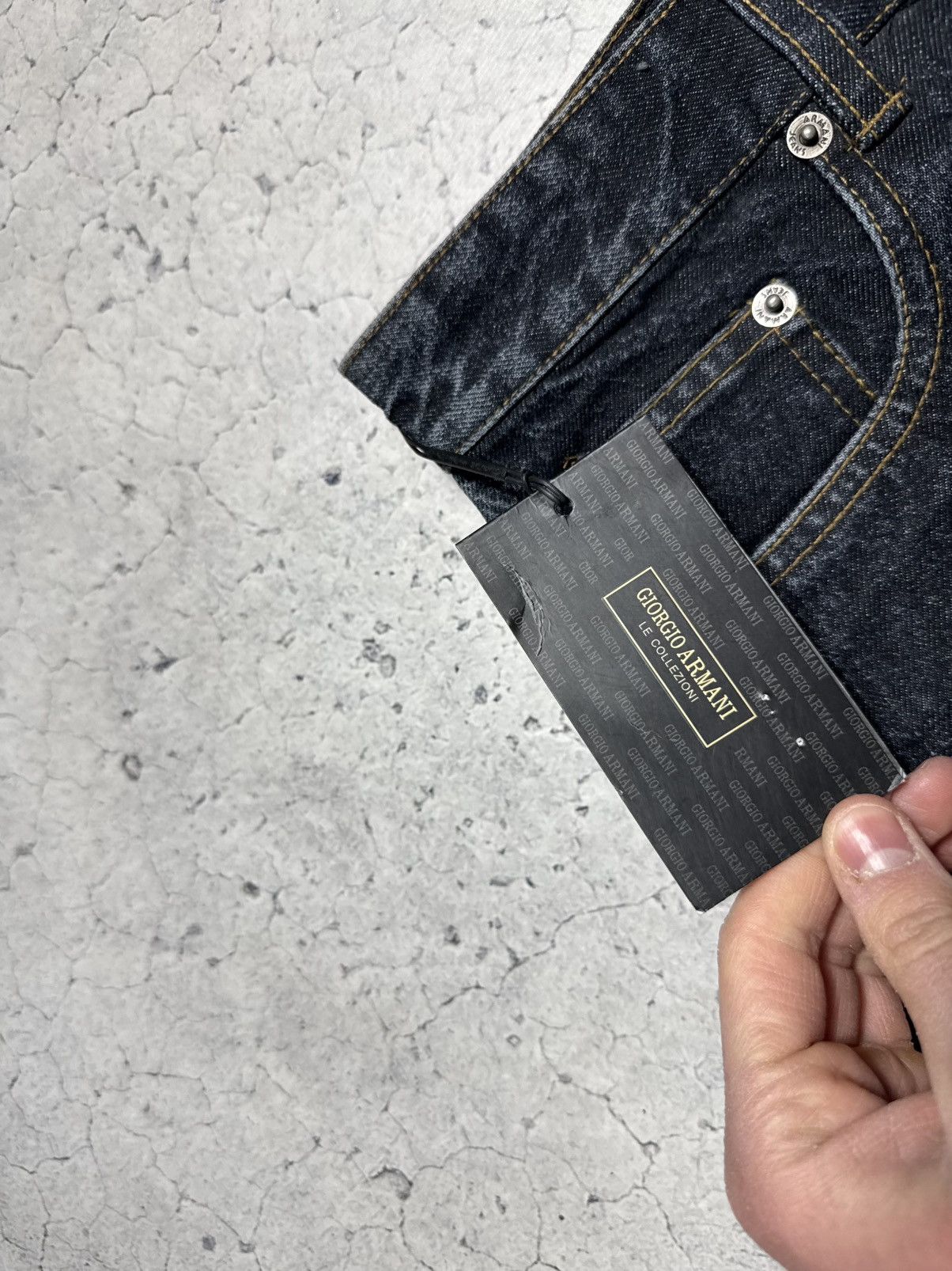 Giorgio Armani Giorgio Armani Jeans Baggy Denim Size US 33 - 4 Thumbnail