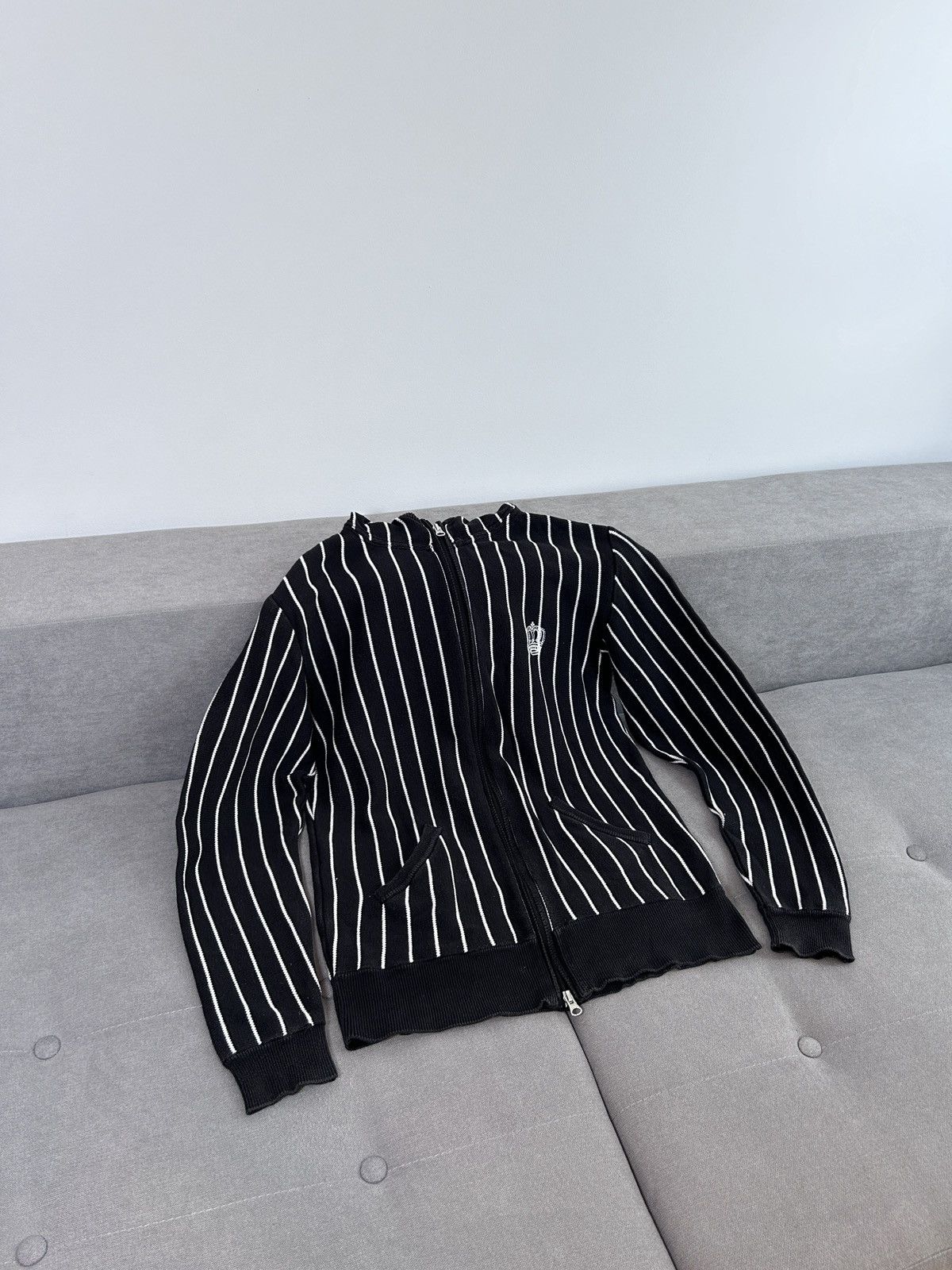 Japanese Brand × Vintage Crazy Vintage Y2k Zip Up Hoodie Size US M / EU 48-50 / 2 - 2 Thumbnail