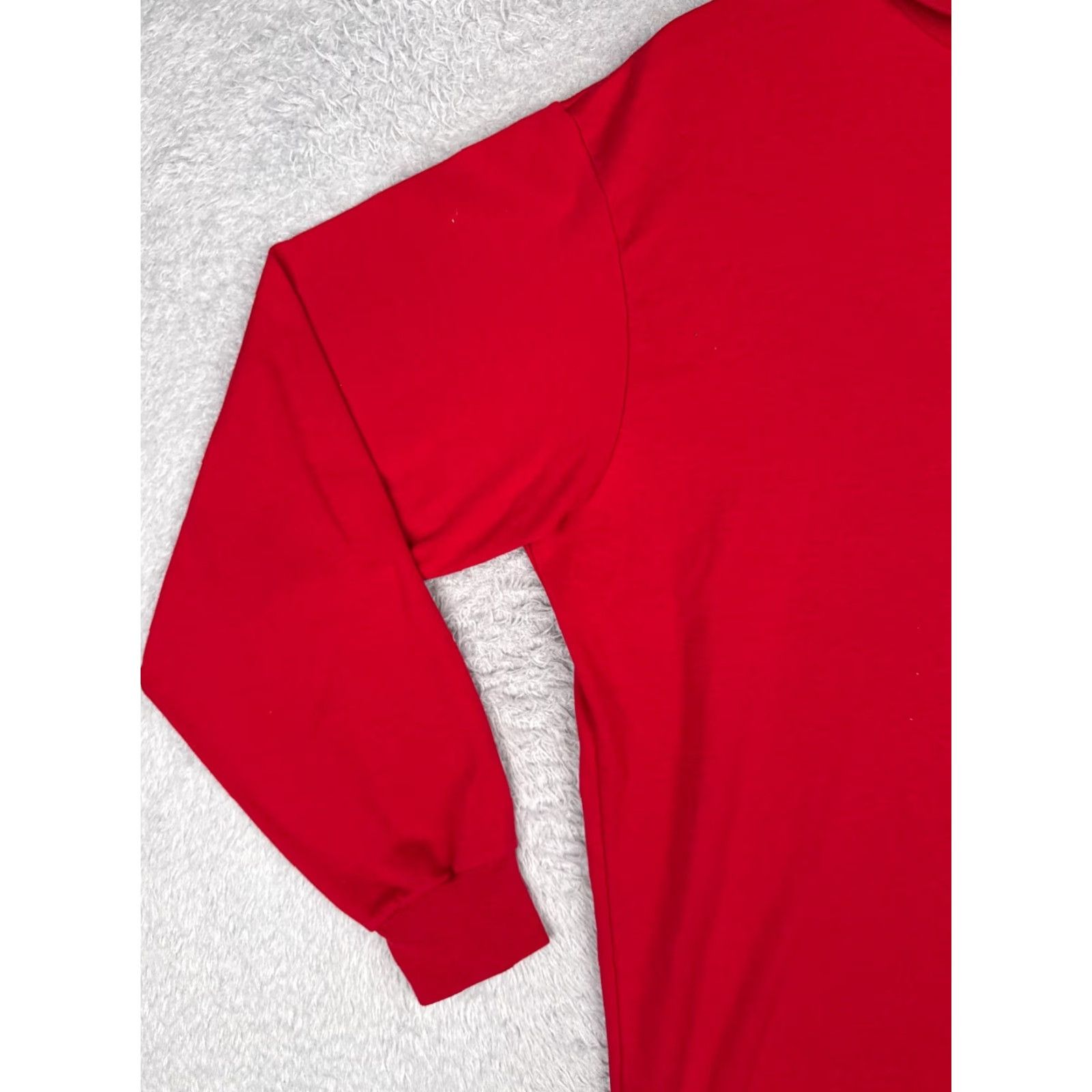 Vintage VINTAGE Polo Sport Ralph Lauren Shirt Men XL Red Turtleneck Long Sleeve Cotton Knit Embroidered Logo 1990s Designer Sports Classic All Seasons Mens Size US XL / EU 56 / 4 - 3 Thumbnail