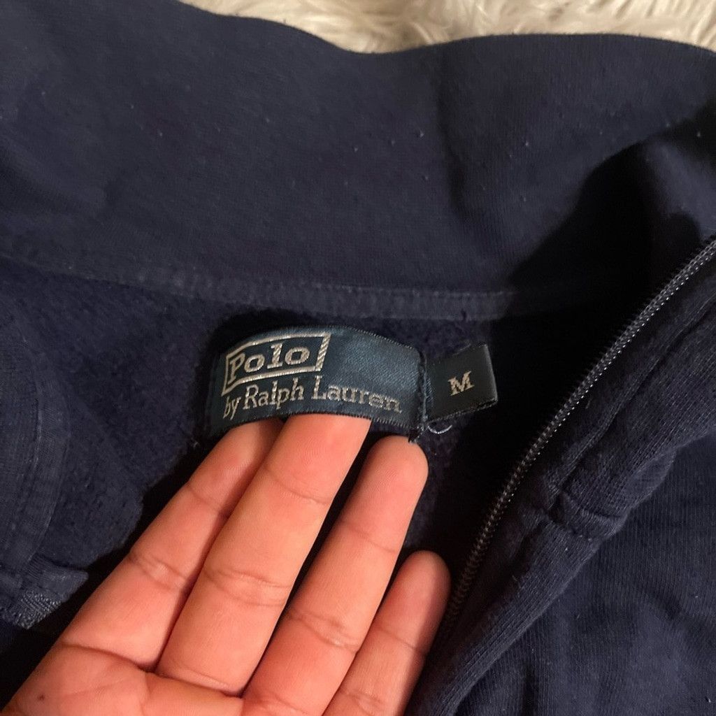 Polo Ralph Lauren Polo navy Blue full zip up with red accents size M Size US M / EU 48-50 / 2 - 3 Thumbnail
