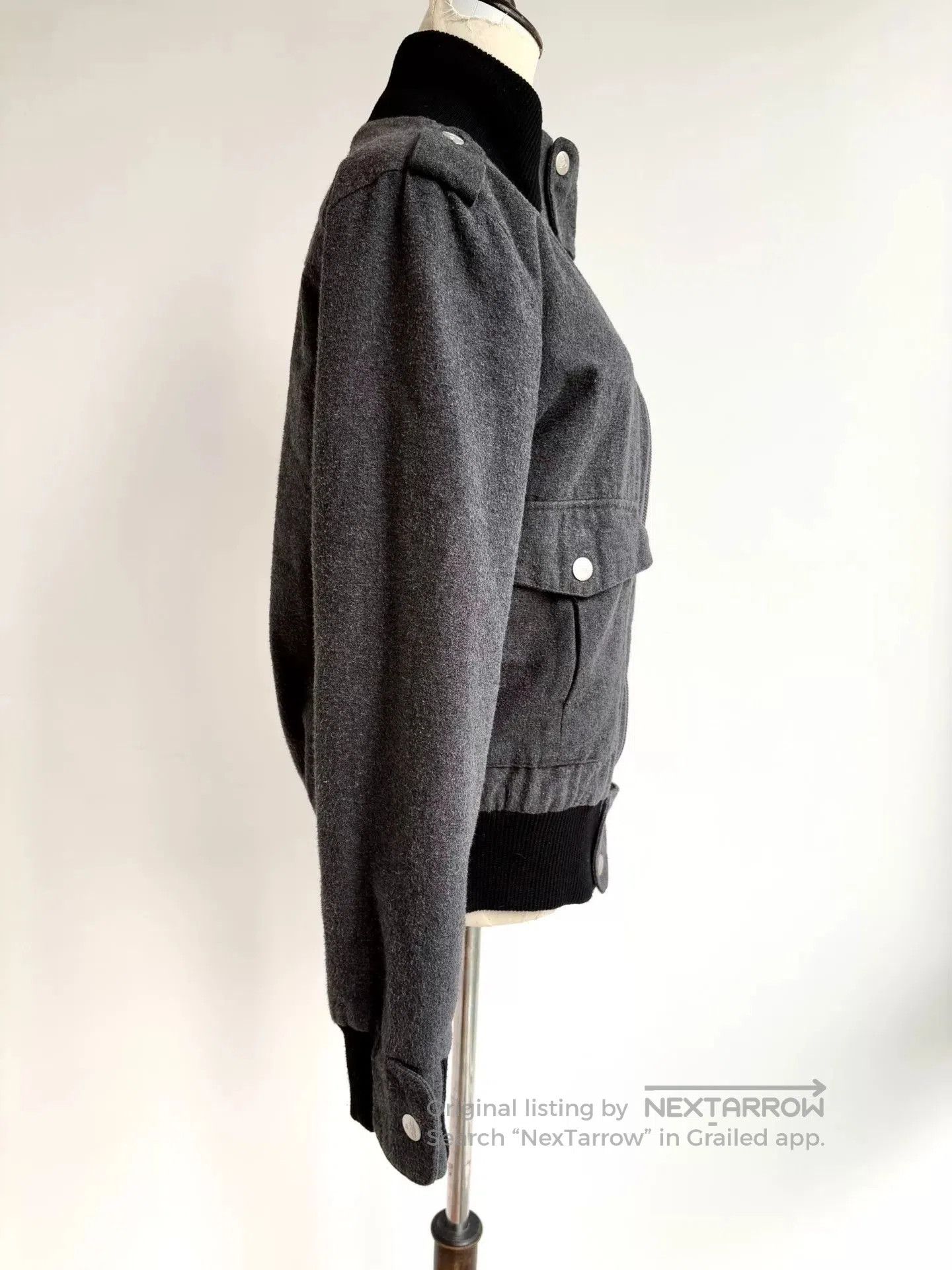 Vivienne Westwood vivienne westwood gray black flight jacket. Size M / US 6-8 / IT 42-44 - 2 Thumbnail