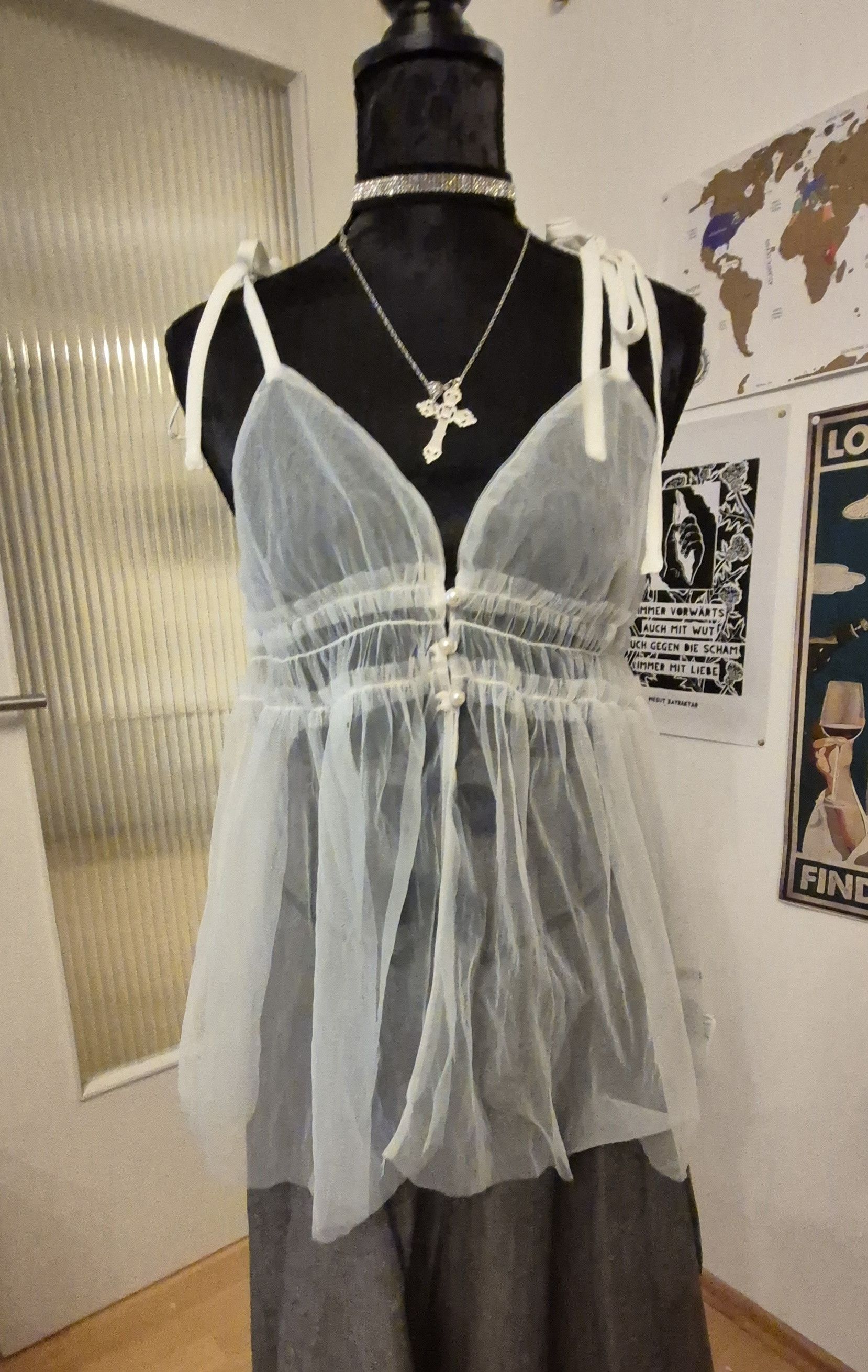 Other RARE vintage piece! unique axes femme top kawaii lolita Size S / US 4 / IT 40 - 2 Thumbnail