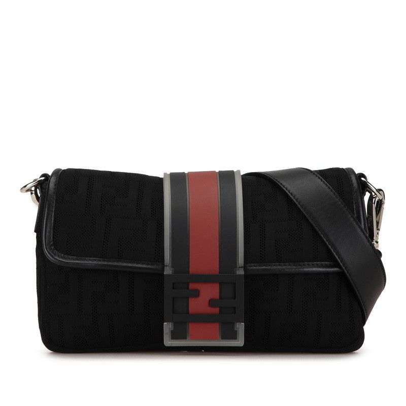 Fendi Fendi Fendi Zucca Bucket Bag Canvas Rubber 7VA472 Canvas Crossbody Bag 7VA472 in Great Condition Size ONE SIZE - 1 Thumbnail