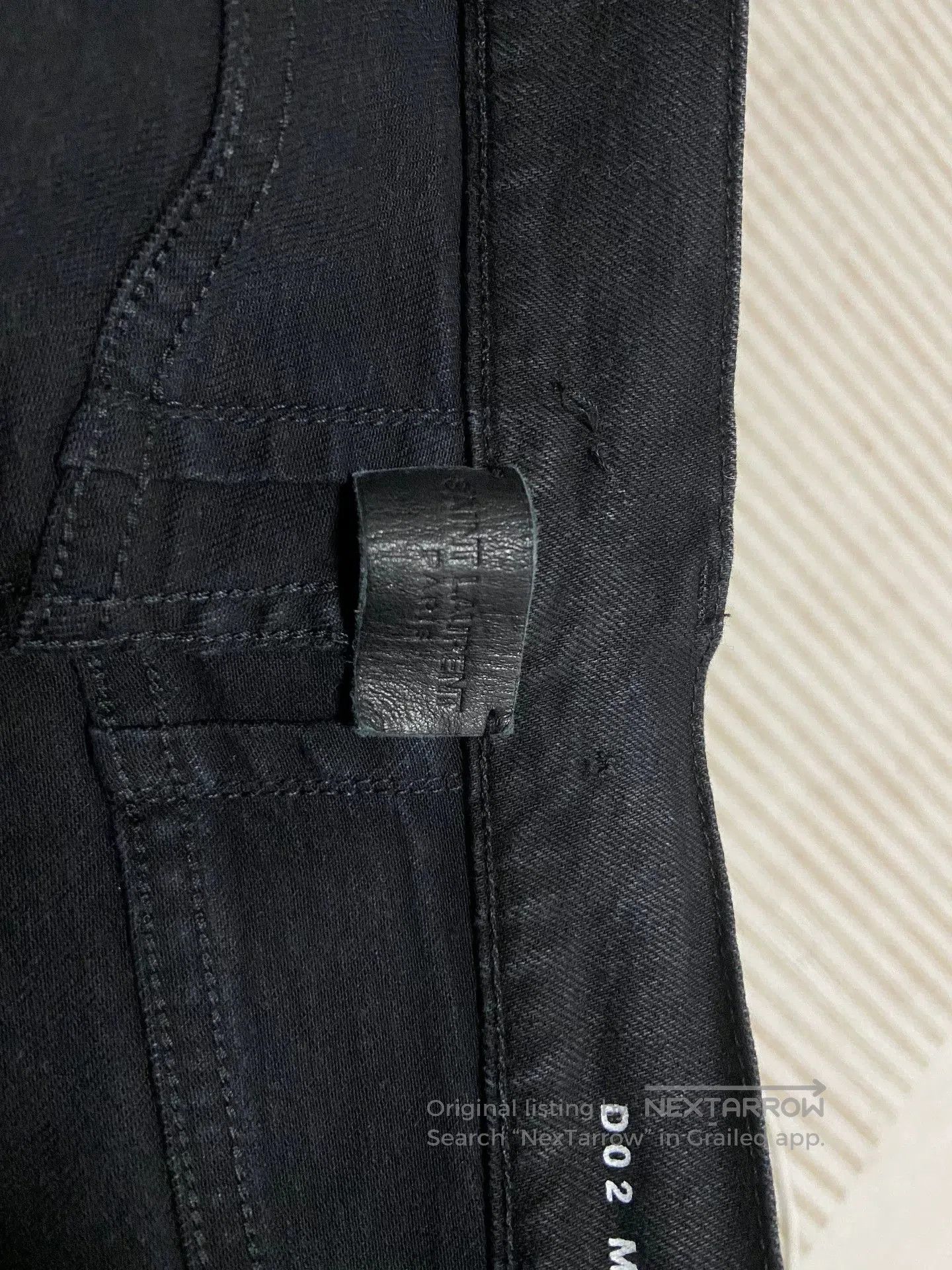 Saint Laurent Paris Saint Laurent Black Jeans Size 31. Size US 31 - 5 Thumbnail