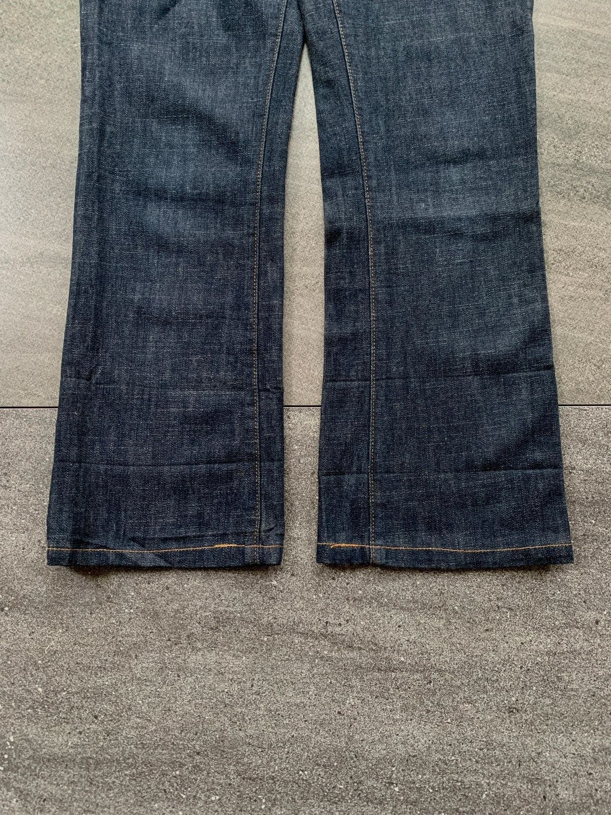 Miu Miu 2000s Flared Indigo Denim Jeans Size US 27 - 4 Thumbnail
