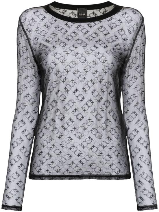 Pinko PINKO Women Tops 103711 A21JZ99 Black Size XS / US 0-2 / IT 36-38 - 1 Thumbnail