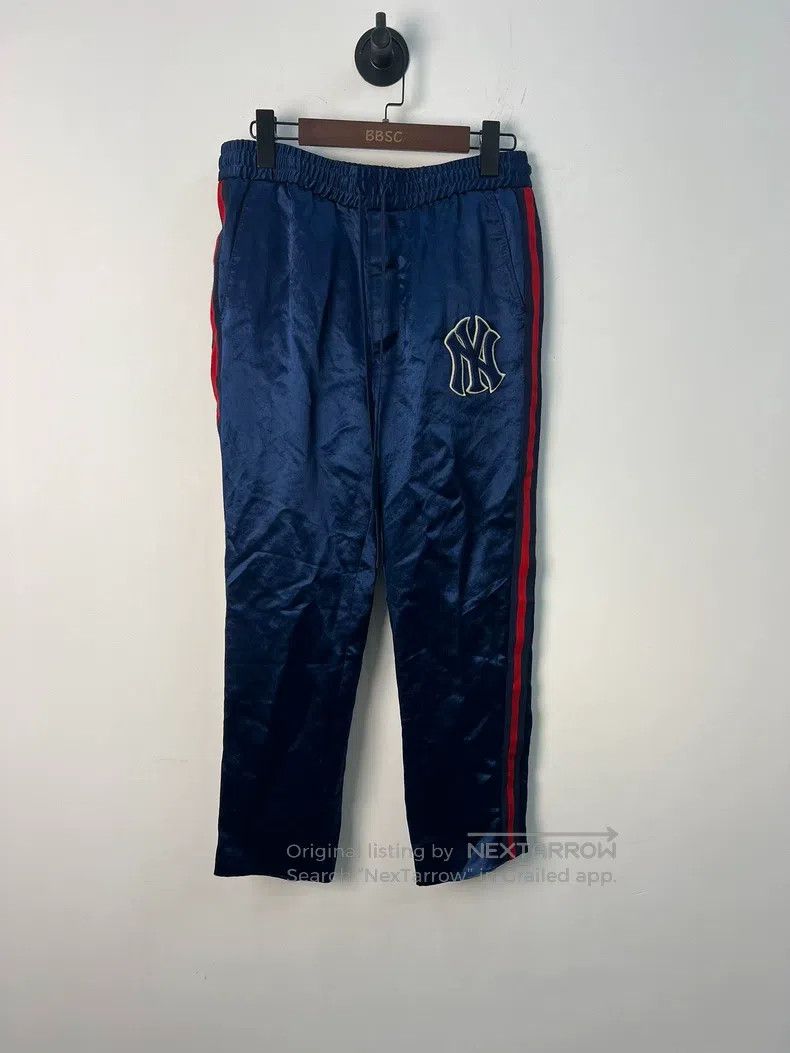 Gucci Gucci NY co-branded silk trousers Size US 28 / EU 44 - 1 Thumbnail