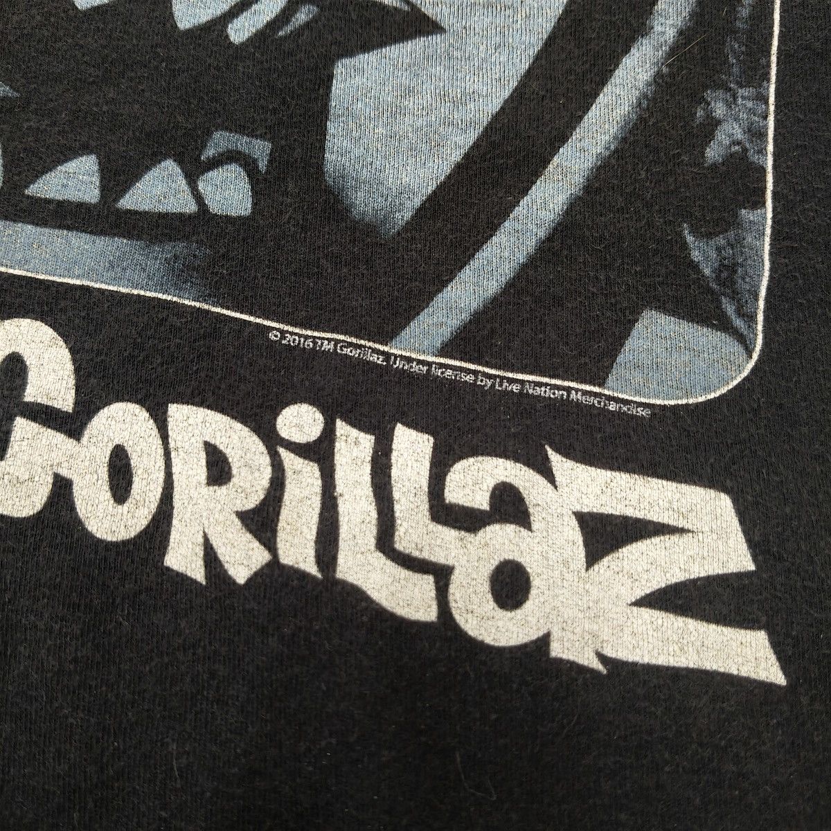 Band Tees GORILLAZ Rock The House! Band Tshirt Size US XL / EU 56 / 4 - 7 Thumbnail