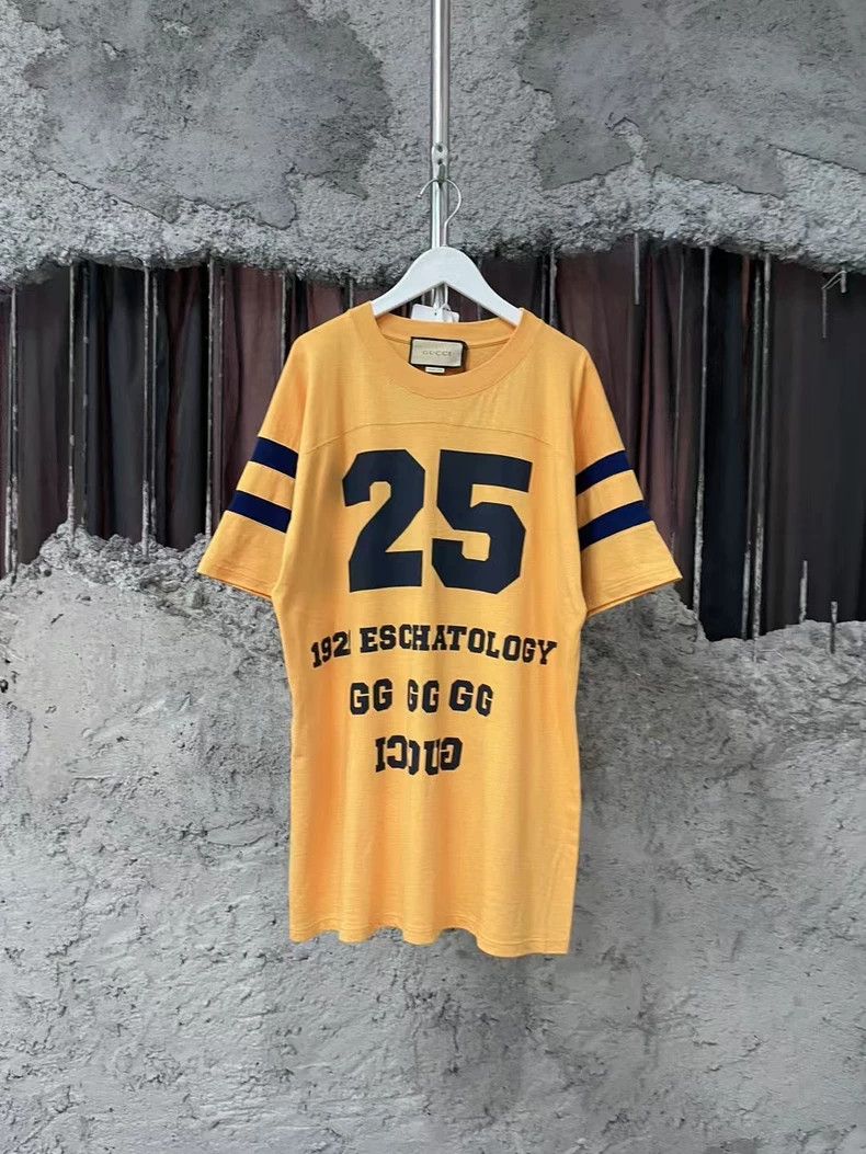 Gucci Gucci Short Sleeve T-Shirt in Yellow-dmc Size US XS / EU 42 / 0 - 1 Thumbnail