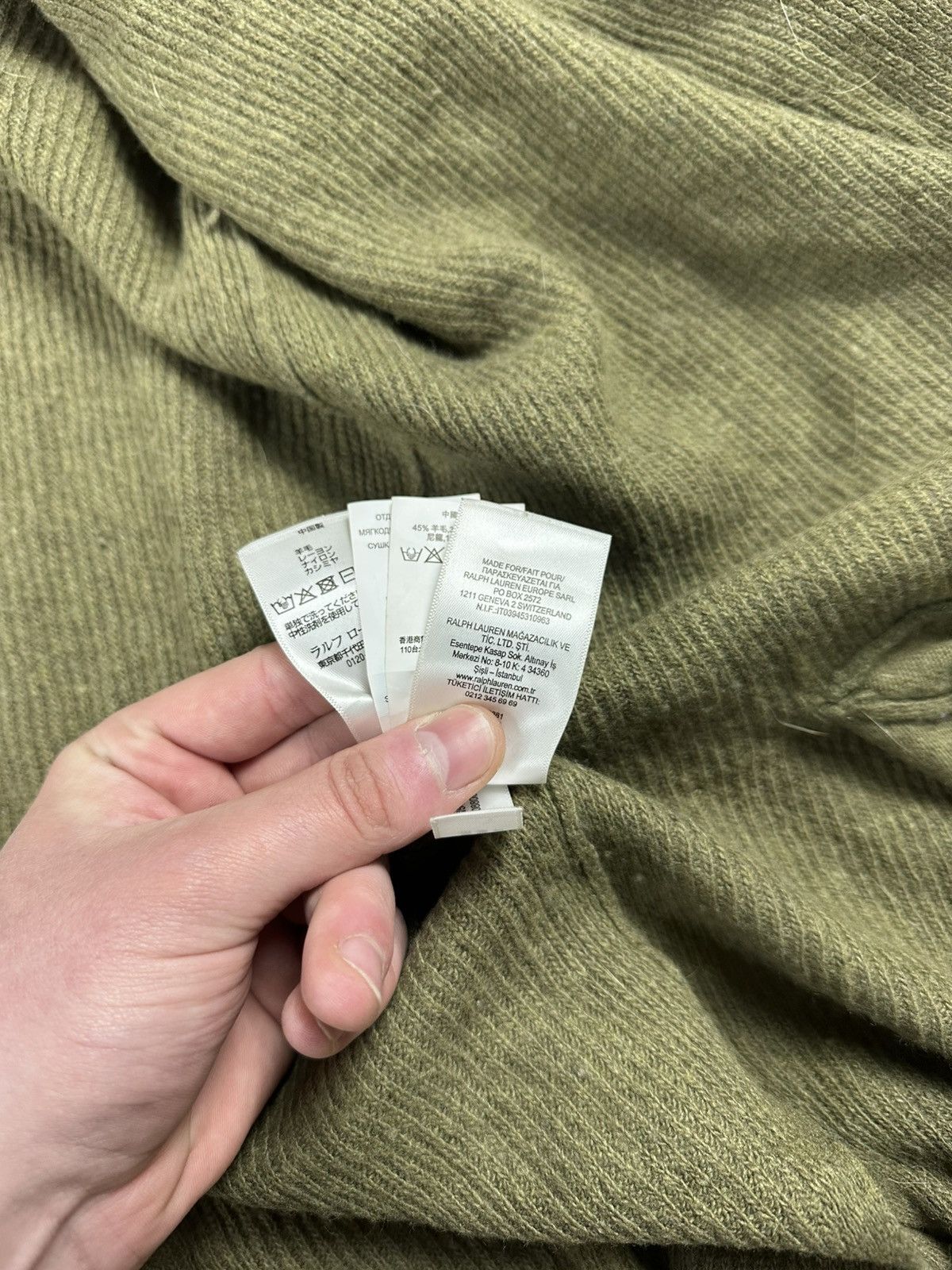 Ralph Lauren Vintage Polo Ralph Lauren Wool Cashmere Open Cardigan Y2K Size M / US 6-8 / IT 42-44 - 13 Thumbnail