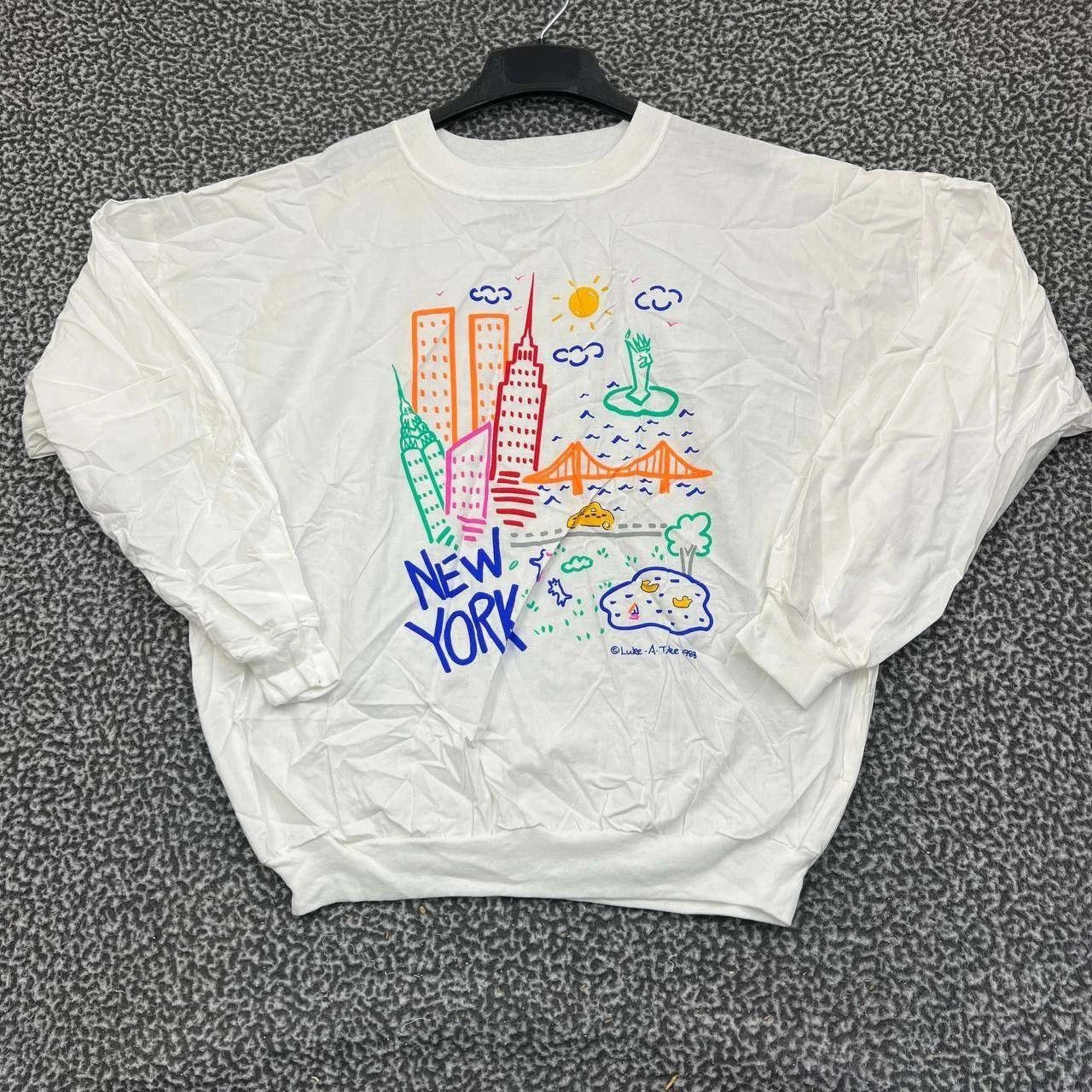Other Vintage New York Shirt Men L/XL Cotton Republic Deadstock Size US XL / EU 56 / 4 - 1 Thumbnail