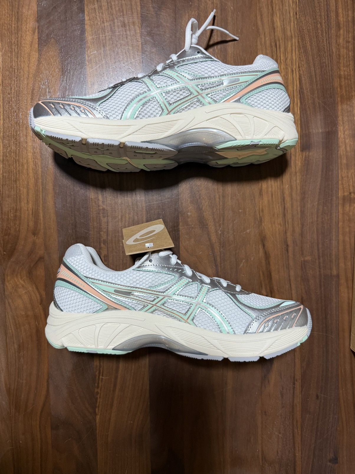 Asics ASICS GT-2160 “MIAMI DOLPHINS” Size 11 White/Mint Tint Size US 11 / EU 44 - 3 Thumbnail