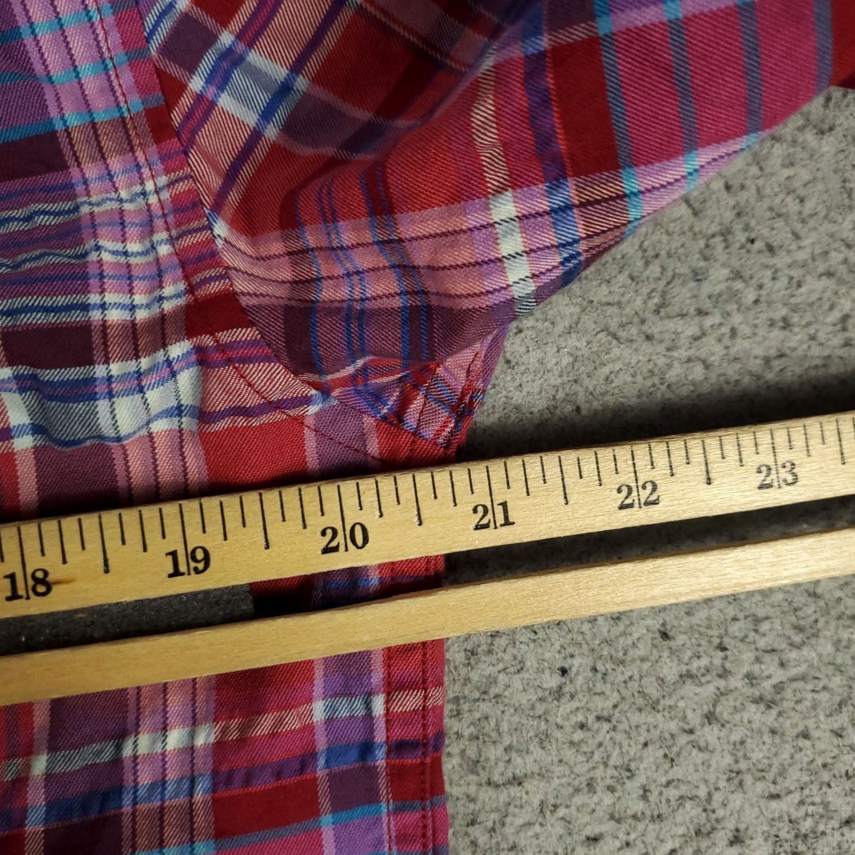 Tommy Bahama Tommy Bahama Shirt Mens Small Red Plaid Cotton Button-Up Long Sleeve Size US S / EU 44-46 / 1 - 5 Thumbnail