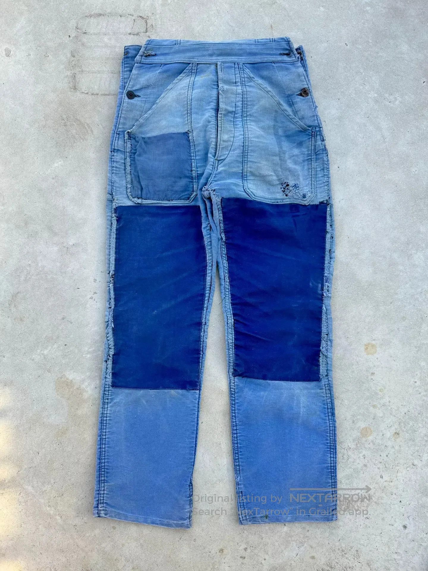 Vintage Vintage 50s French Work Overalls. Size US 28 / EU 44 - 1 Thumbnail