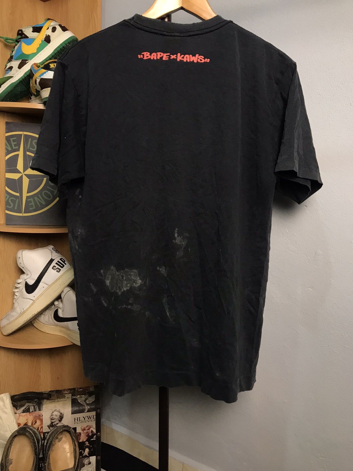 Bape × Kaws Bape Kaws Ape Head Tee Size US M / EU 48-50 / 2 - 2 Thumbnail