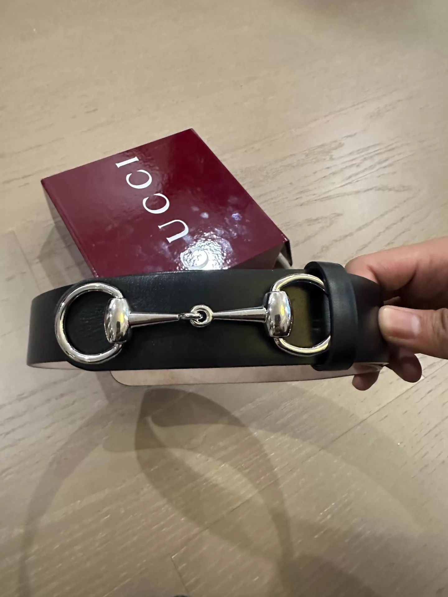 Gucci Gucci 26ss Demna 1955 Horsebit Belt XiaoZhan Runway 95 NWB Size ONE SIZE - 2 Thumbnail