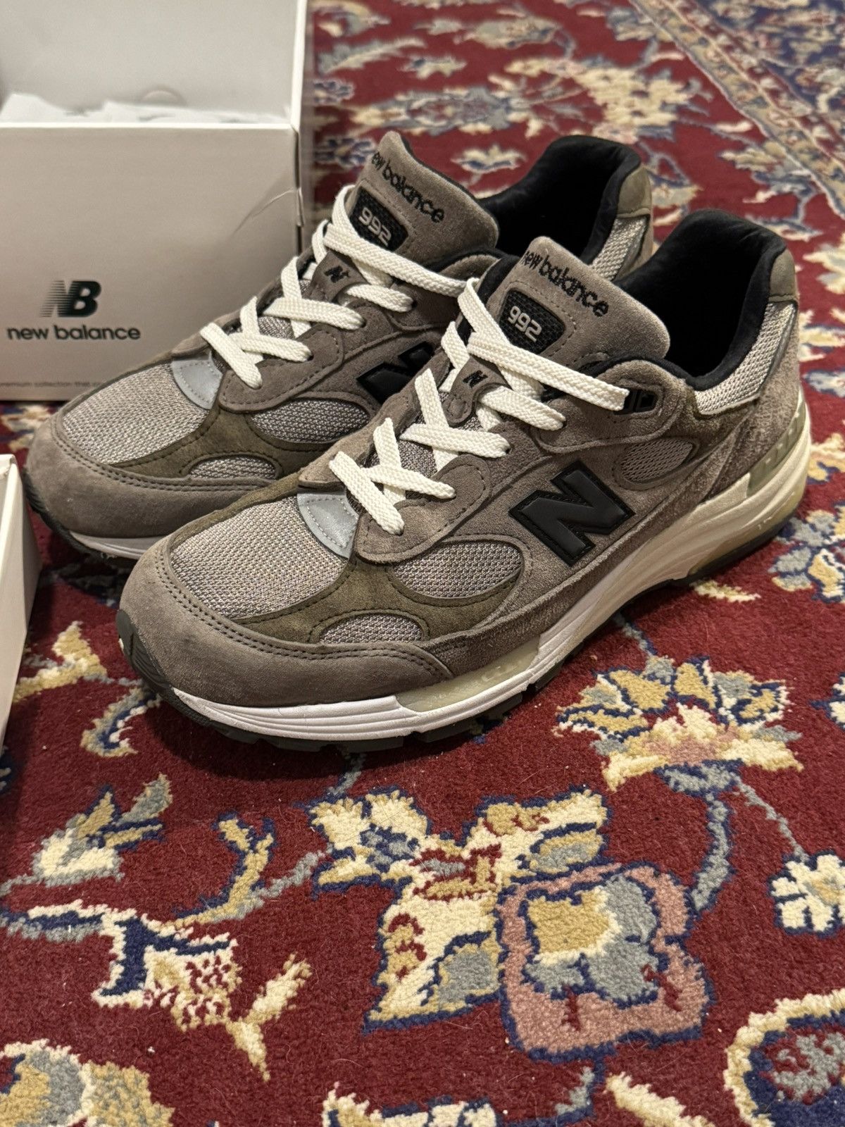 JJJJound × New Balance New Balance x Jjjjound 992 Grey Size US 9 / EU 42 - 2 Thumbnail