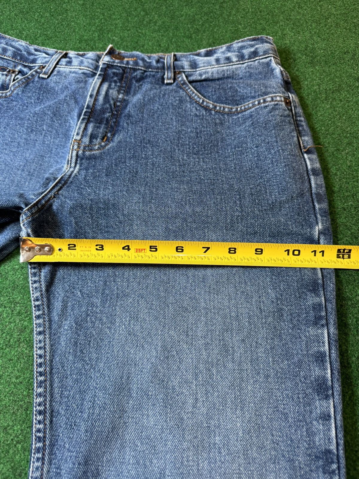 L.E.I. Vintage Y2K LEI Bootcut Flare Light Wash Regular Fit Jeans Size US 32 / EU 48 - 10 Thumbnail