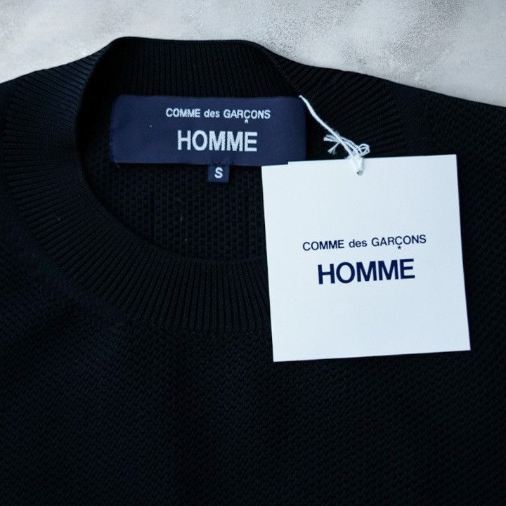 Comme des Garcons Homme 25SS COMME des GARCONS HOMME Polyester Mesh Knit Pullover S Size US S / EU 44-46 / 1 - 4 Thumbnail