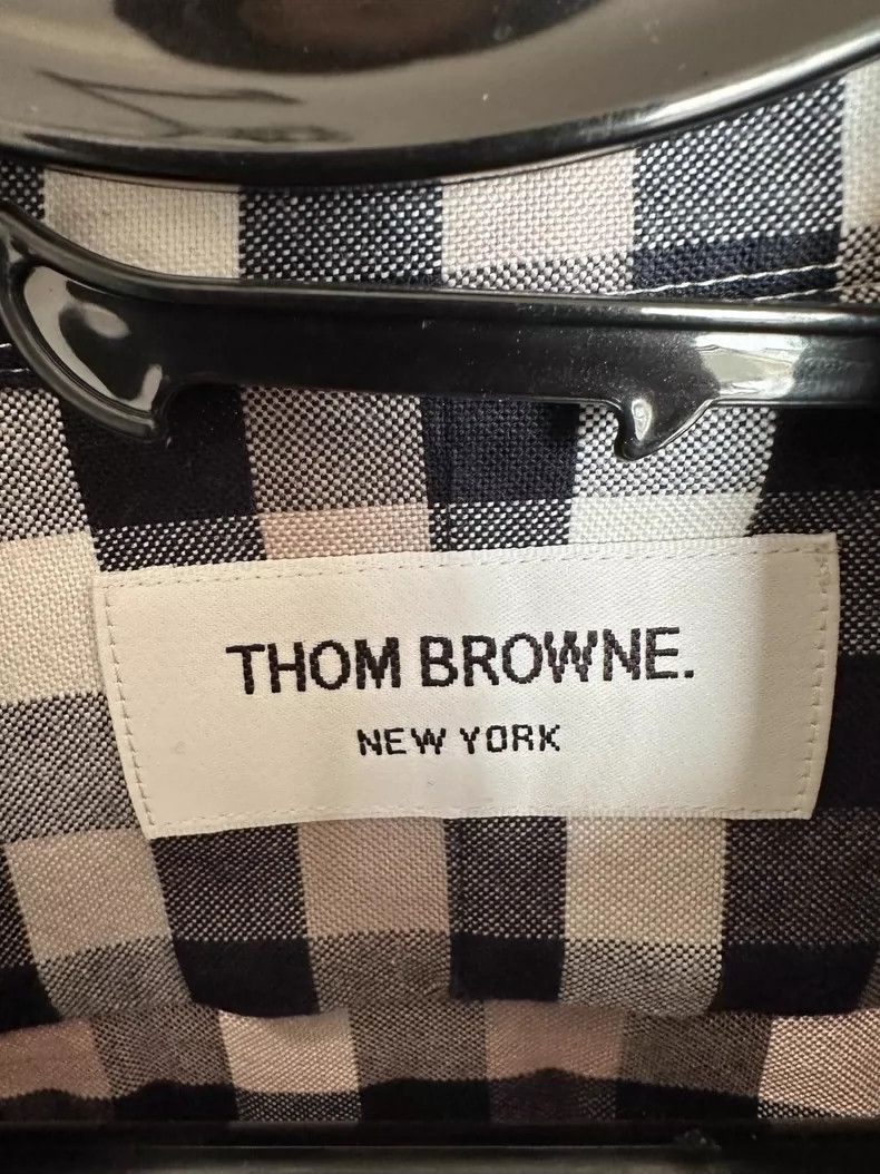 Thom Browne Thom Browne plaid shirt Size US S / EU 44-46 / 1 - 5 Thumbnail