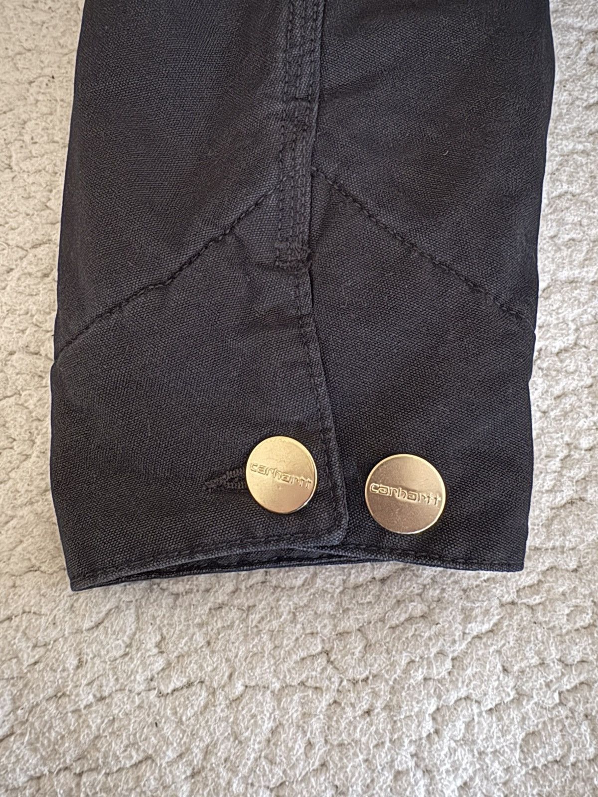 Carhartt Wip Carhartt WIP Newman Coat Black Heavy Stone Wash Size US M / EU 48-50 / 2 - 4 Thumbnail
