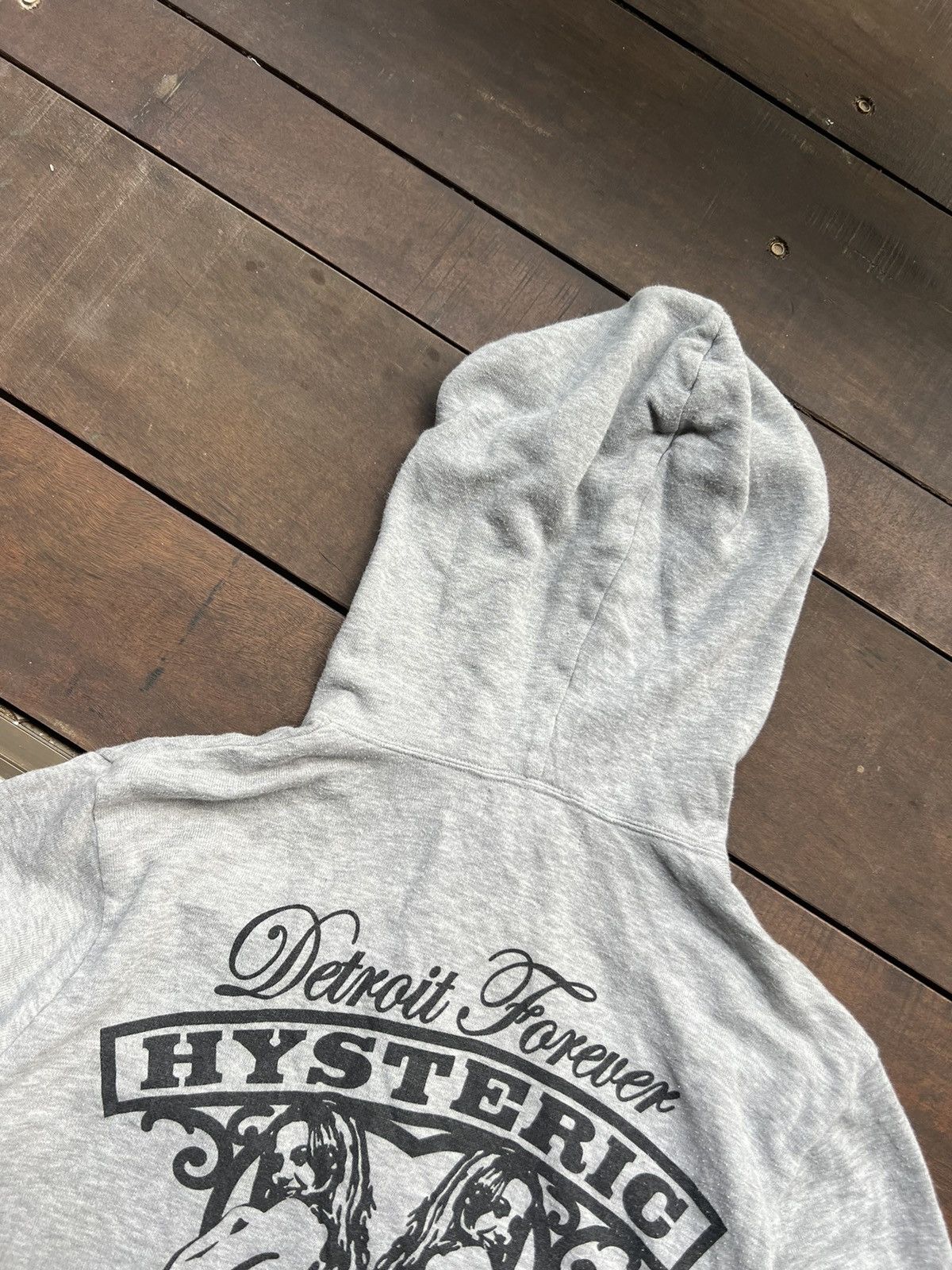 Hysteric Glamour HYSTERIC GLAMOUR DETROIT FOREVER NICE N SLEAZY ZIP HOODIE Size US S / EU 44-46 / 1 - 5 Thumbnail