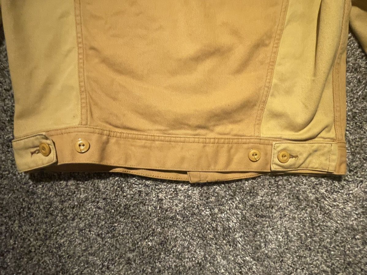 Acne Studios Acne Studios yellow/beige denim jacket Size US S / EU 44-46 / 1 - 5 Thumbnail