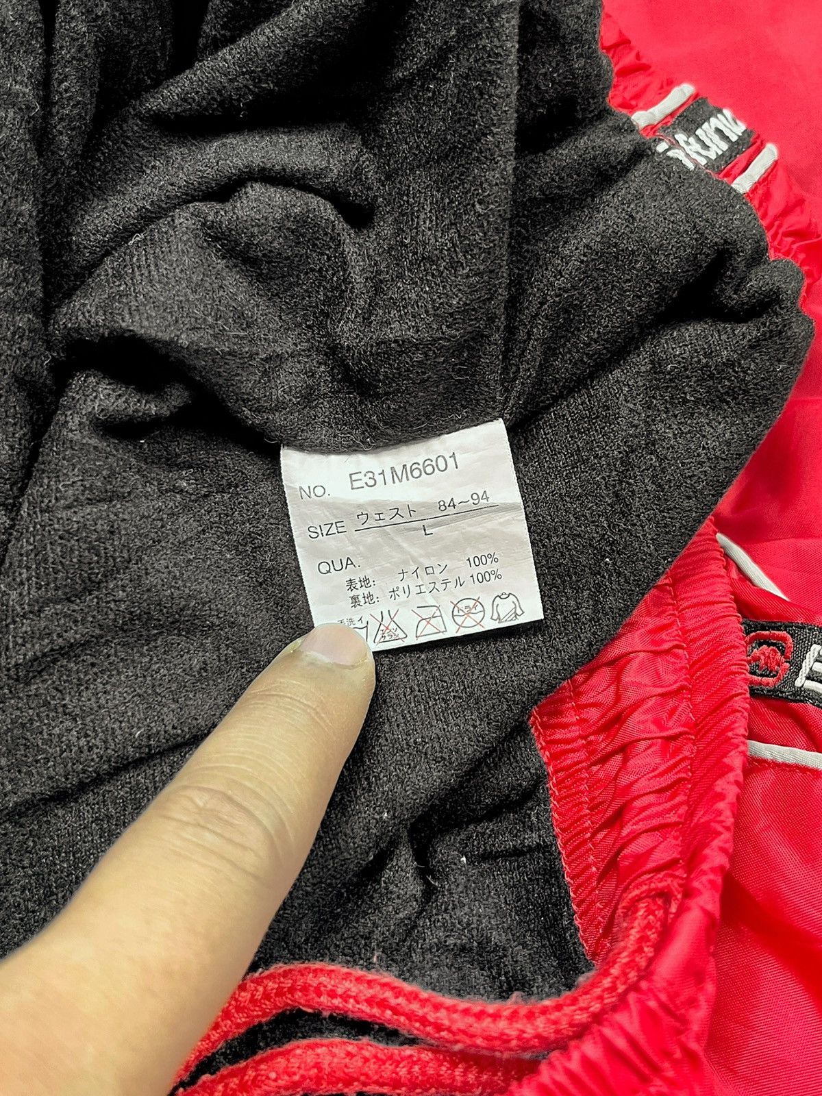 Ecko Unltd. Y2K Ecko Function Full Taped Vintage Nylon Track Pants Size US 34 / EU 50 - 8 Thumbnail